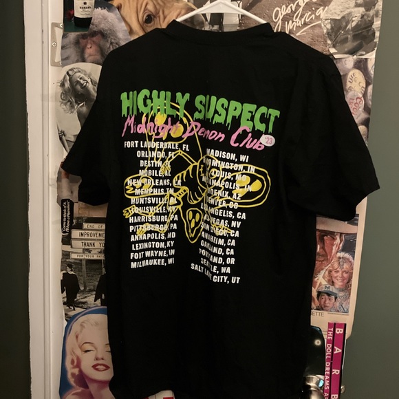 Highly Suspect concert tee - Picture 2 of 2